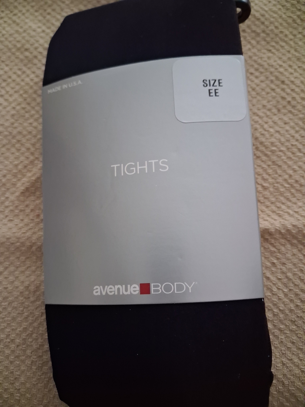 Avenue Black Tights